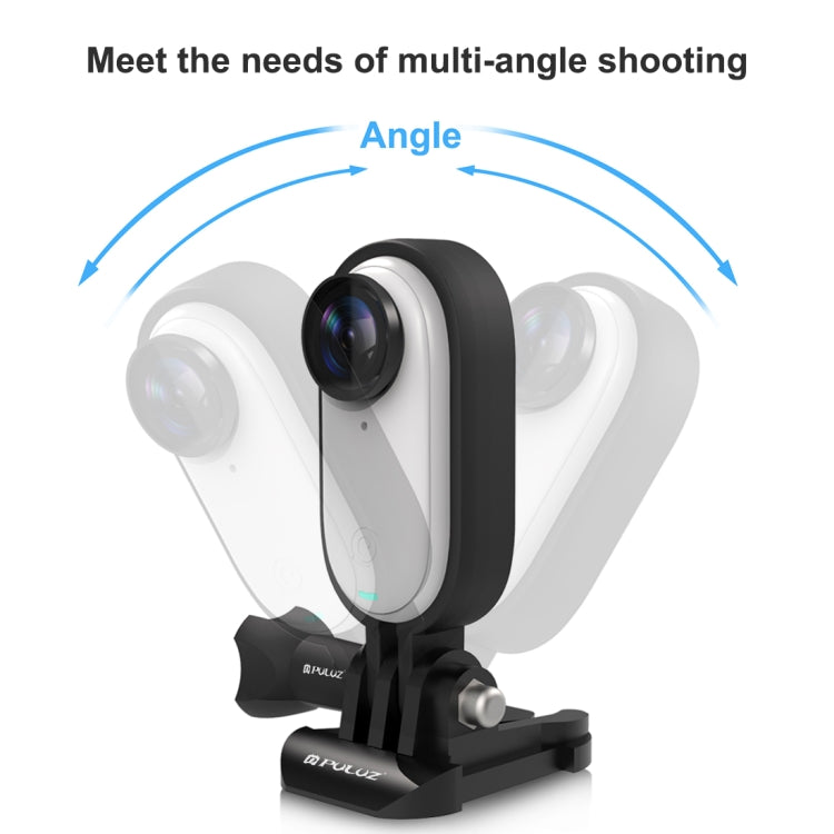 Chargez l'image dans la visionneuse de la galerie, Insta360 GO 3 / GO 3S PULUZ Body Plastic Protective Frame Cage with Screw & Quick Release Buckle (Black) - Polar Tech Australia