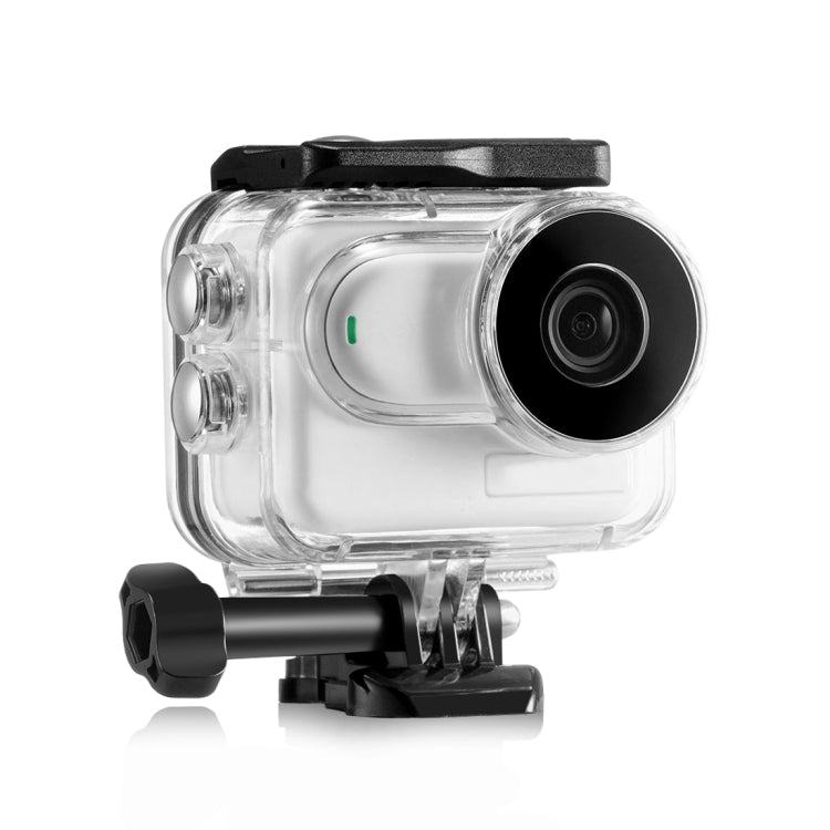 Chargez l'image dans la visionneuse de la galerie, Insta360 GO 3 / GO 3SPULUZ 60m Underwater Waterproof Housing Case with Base Adapter & Screw (Transparent - Polar Tech Australia