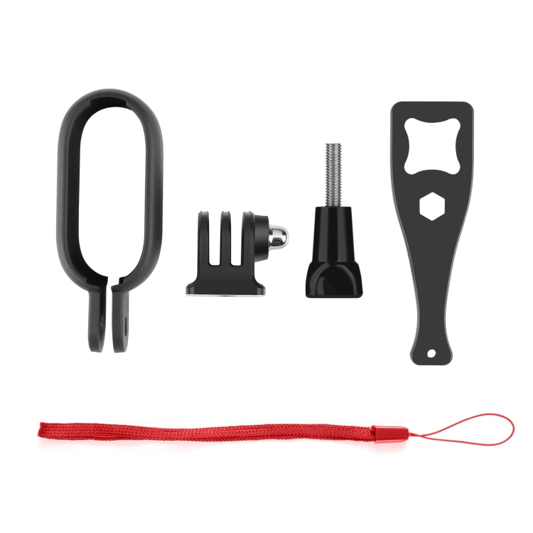 Cargue la imagen en el visor de la galería, Insta360 GO 3 / GO 3S PULUZ Body Plastic Protective Frame Cage with Screw & Adapter (Black) - Polar Tech Australia