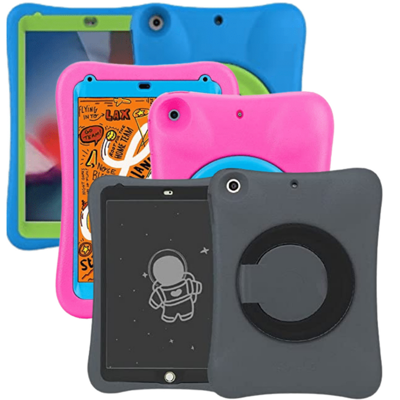 Cargue la imagen en el visor de la galería, Apple iPad 7th/8th/9th 10.2" Pepko EVA PRO Heavy Duty Case with Handle Stand Ring - Polar Tech Australia