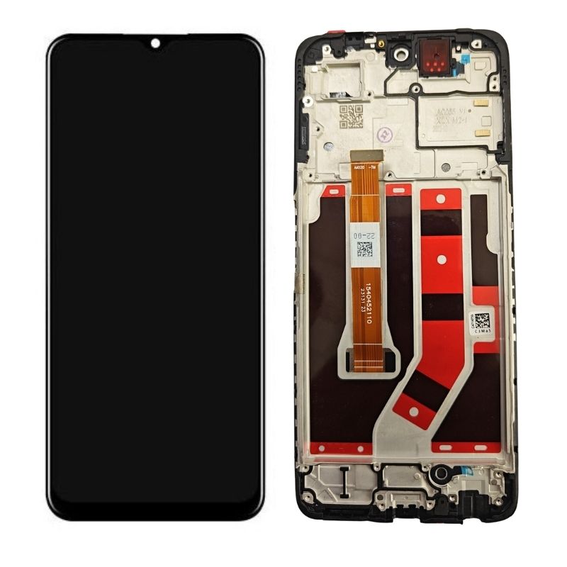 With Frame] OPPO A98 (CPH2529) - LCD Touch Digitiser Display