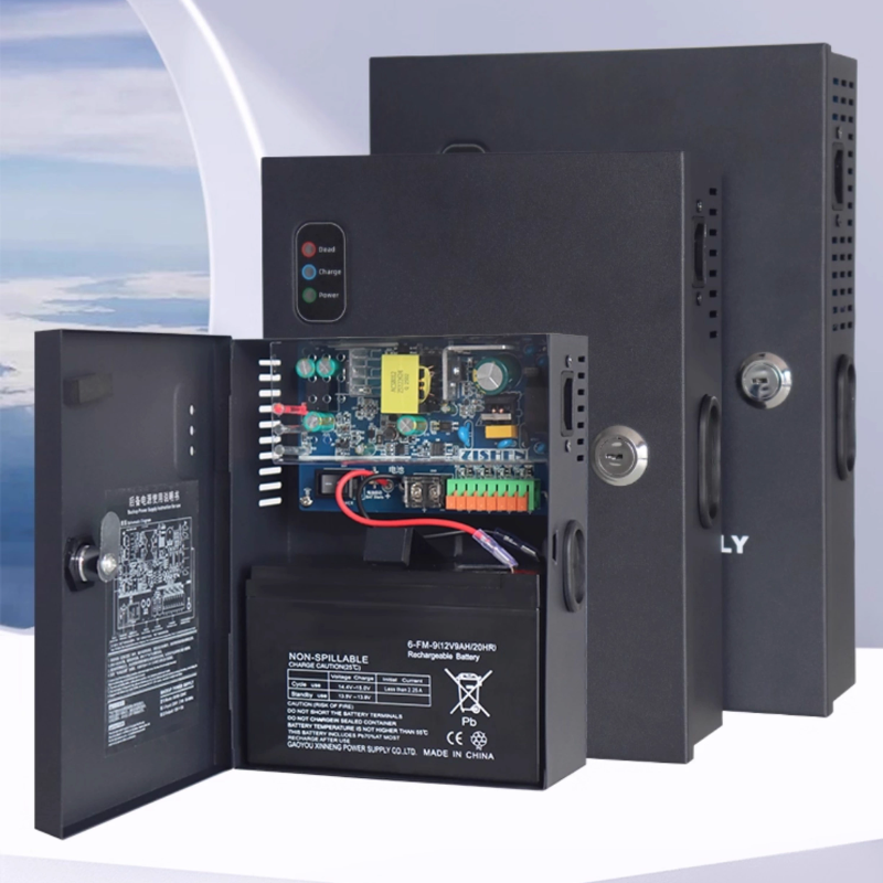 Chargez l'image dans la visionneuse de la galerie, Universal 4/8/16 Channel Mini UPS Battery Backup For 12V WIFI Router, Modem, Security Camera CCTV & Alarm & Attendance Machine LED Light - Polar Tech Australia