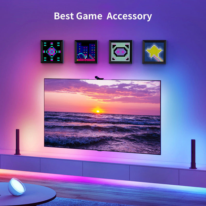 Load image into Gallery viewer, Divoom Pixoo 16x16 Pixel Art LED Display Gaming Room Decor Perfect Gift - Polar Tech Australia