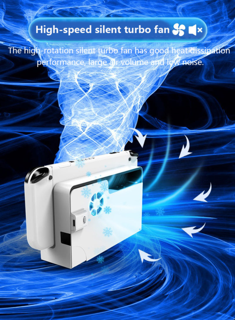 Chargez l'image dans la visionneuse de la galerie, Nintendo Switch OLED TV Dock Cooling Fan - Polar Tech Australia