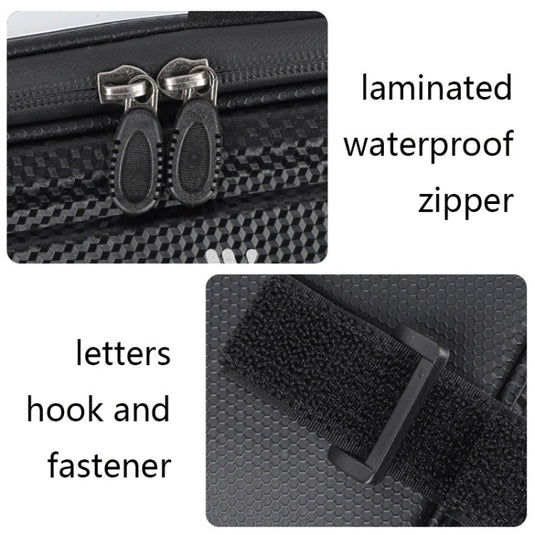 WEST BIKING YP0707235 Mountain Bike Front Beam Bag Waterproof Mobile Phone Bicycle Bag Hard Shell Reflective Bag Riding Equipment - Polar Tech Australia