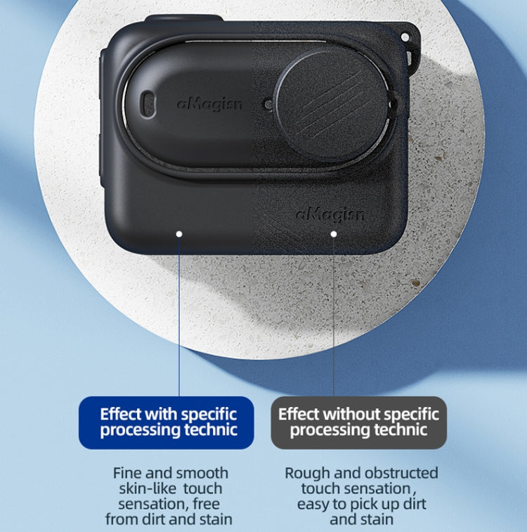 Load image into Gallery viewer, Insta360 GO 3 AMagisn Silicone Body Cover Protective Case With Lanyard - Polar Tech Australia