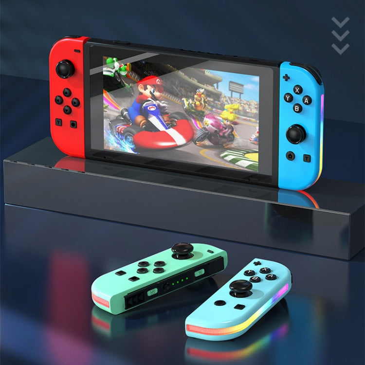 Chargez l'image dans la visionneuse de la galerie, JOY-02 Gaming Left And Right Handle With RGB Lights Body Feel Bluetooth Gamepad For Switch / Switch OLED / Switch Pro / Switch Lite / Switch Joycon - Polar Tech Australia