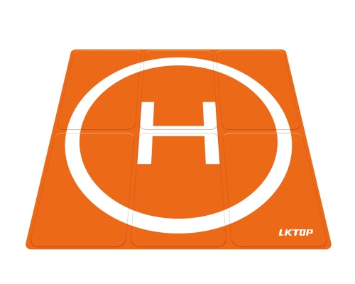 Chargez l'image dans la visionneuse de la galerie, LKTOP 50cm Drone Universal Landing Pad Double-sided Waterproof Foldable RC Aircraft Launch Mat - Polar Tech Australia