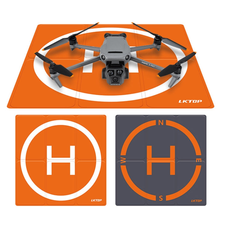 Chargez l'image dans la visionneuse de la galerie, LKTOP 50cm Drone Universal Landing Pad Double-sided Waterproof Foldable RC Aircraft Launch Mat - Polar Tech Australia