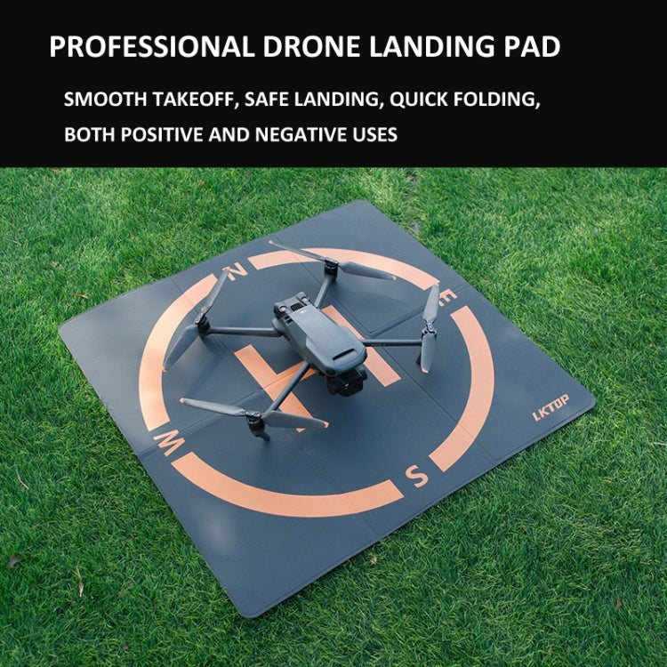 Chargez l'image dans la visionneuse de la galerie, LKTOP 50cm Drone Universal Landing Pad Double-sided Waterproof Foldable RC Aircraft Launch Mat - Polar Tech Australia