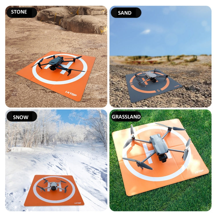 Chargez l'image dans la visionneuse de la galerie, LKTOP 50cm Drone Universal Landing Pad Double-sided Waterproof Foldable RC Aircraft Launch Mat - Polar Tech Australia