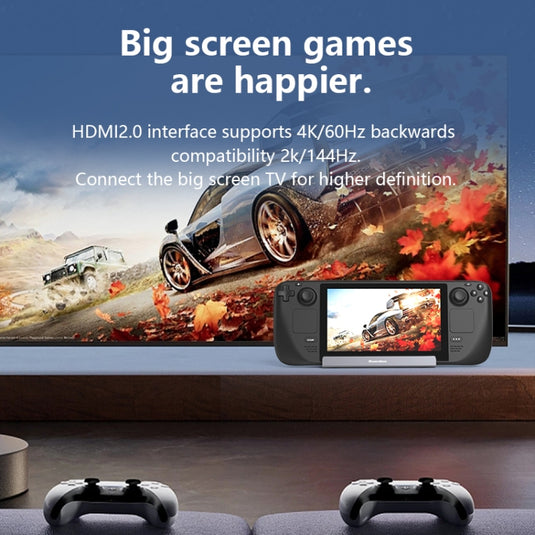 Blueendless DS601 6-in-1 Docking Station for Steam Deck & ROG Ally - Polar Tech Australia