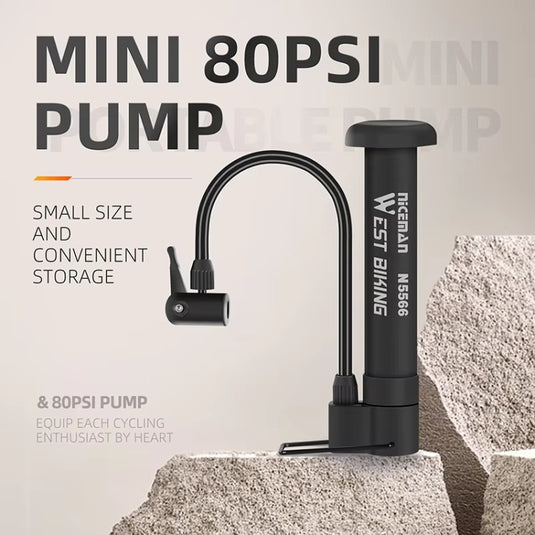 WEST BIKING Mini Bicycle Pump Cycling Equipment - Polar Tech Australia