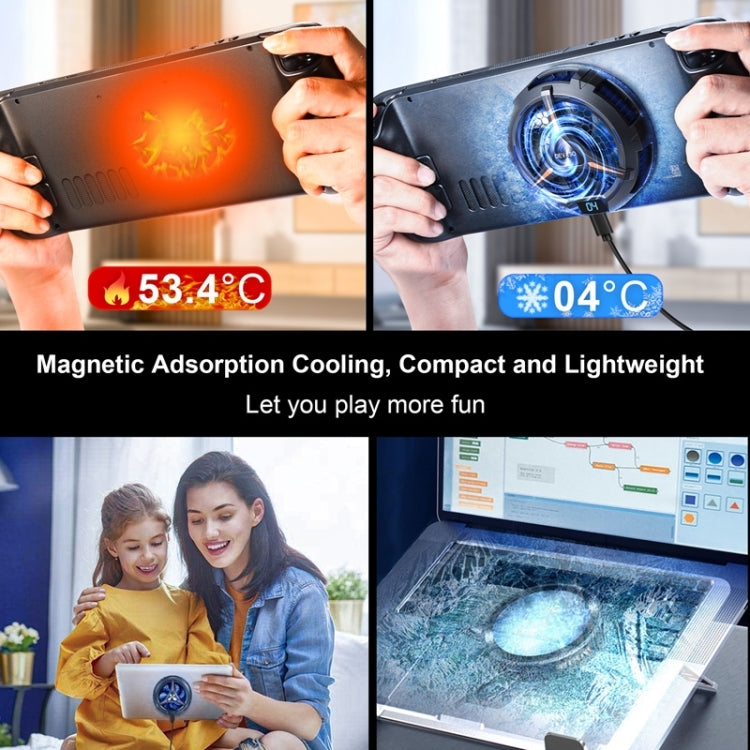 Load image into Gallery viewer, For Steam Deck / Steam Deck OLED DEVASO Game Console Digital Display Metal Semiconductor Heat Sink - Polar Tech Australia