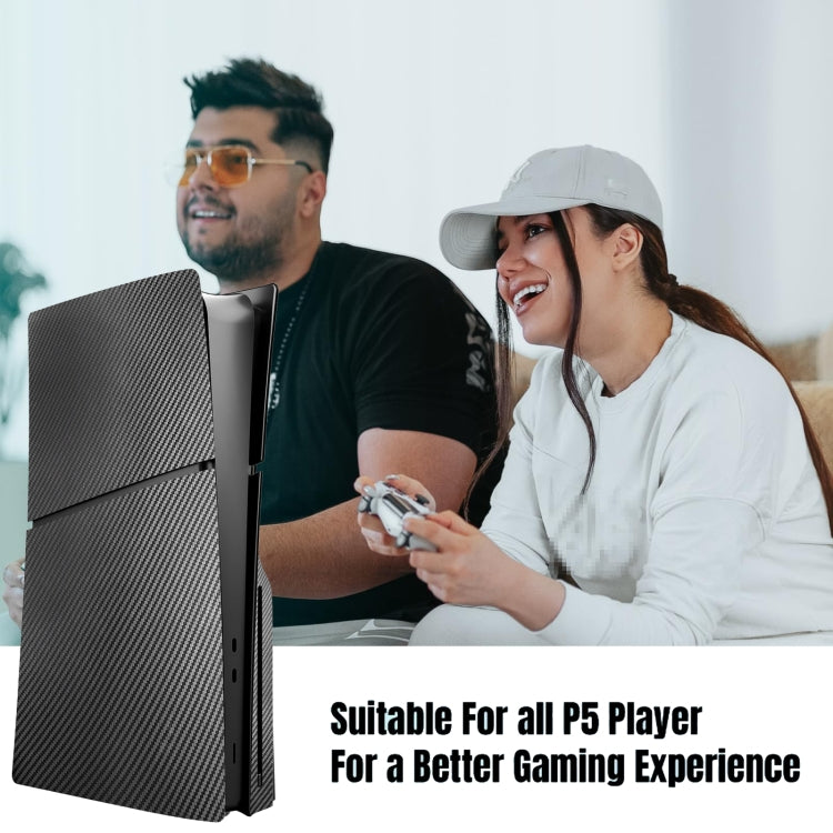 Cargue la imagen en el visor de la galería, For PS5 Slim Carbon Fiber Replacement Shell Protective Faceplate - Polar Tech Australia