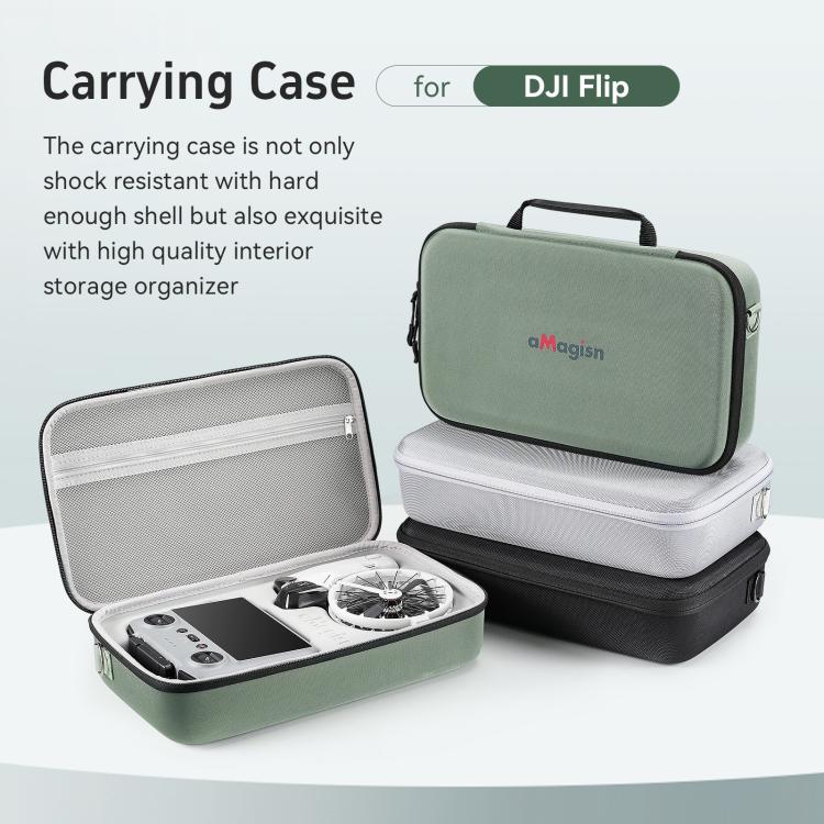 Load image into Gallery viewer, DJI Flip Drone aMagisn Storage Case Shoulder Bag Compatible with RC 2 or RC-N3 Remote Controller - Polar Tech Australia