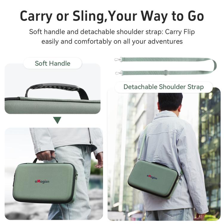 Load image into Gallery viewer, DJI Flip Drone aMagisn Storage Case Shoulder Bag Compatible with RC 2 or RC-N3 Remote Controller - Polar Tech Australia