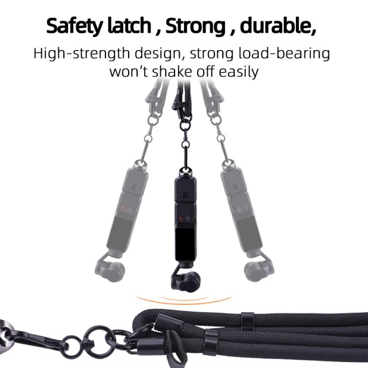Chargez l'image dans la visionneuse de la galerie, BRDRC Sport Camera Lanyard With 1/4 inch Screw Anti-Lost Crossbody Rope Accessory - Polar Tech Australia