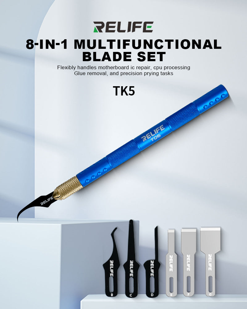 Chargez l'image dans la visionneuse de la galerie, RELIFE TK5 8-in-1 Multifunctional Blade Set - Polar Tech Australia