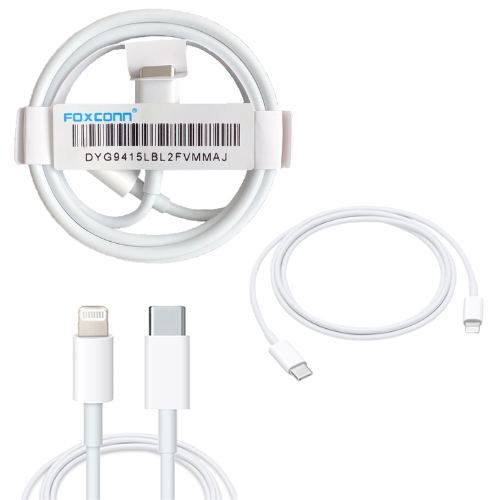 [1M 2M] FOXCONN Apple OEM 20W Type-C USB C to Lightning PD Fast Charging  Data Sync USB Cable