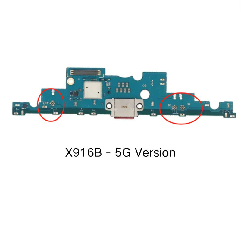 Cargue la imagen en el visor de la galería, Samsung Galaxy Tab S9 Ultra 2023 14.6" (X910 / X916B / X918U) Charging Port Flex Board - Polar Tech Australia