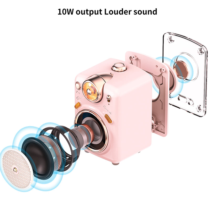 Chargez l'image dans la visionneuse de la galerie, Divoom Fairy-OK Retro Mini Karaoke Speaker Perfect Gift - Polar Tech Australia