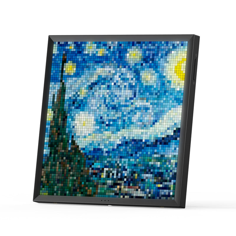 Chargez l'image dans la visionneuse de la galerie, Divoom Pixoo64 64x64 Pixel Art LED Display Social Media Counter Perfect Gift - Polar Tech Australia