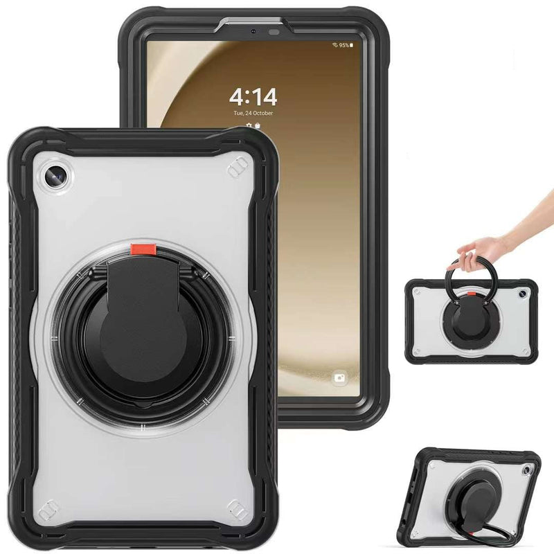 Cargue la imagen en el visor de la galería, Samsung Galaxy Tab A9 Plus 11" 2023 (SM-X210 / X215 / X216) Heavy Duty Ring Holder Stand EVA Protection Case - Polar Tech Australia