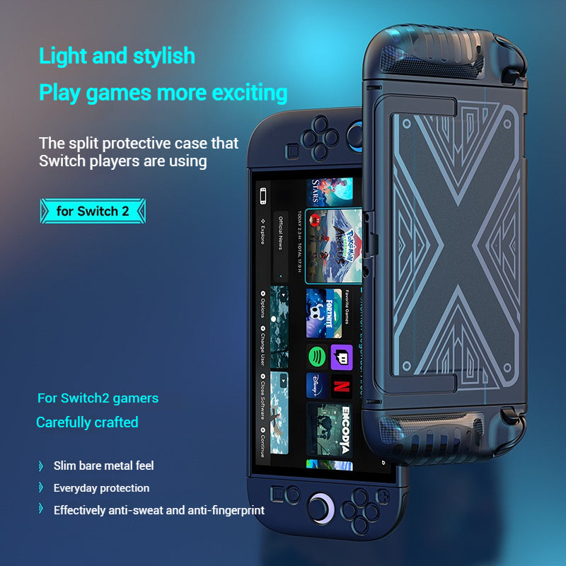Chargez l'image dans la visionneuse de la galerie, Nintendo Switch 2 (2025) Detachable Full-Coverage Shockproof TPU Soft Case - Polar Tech Australia
