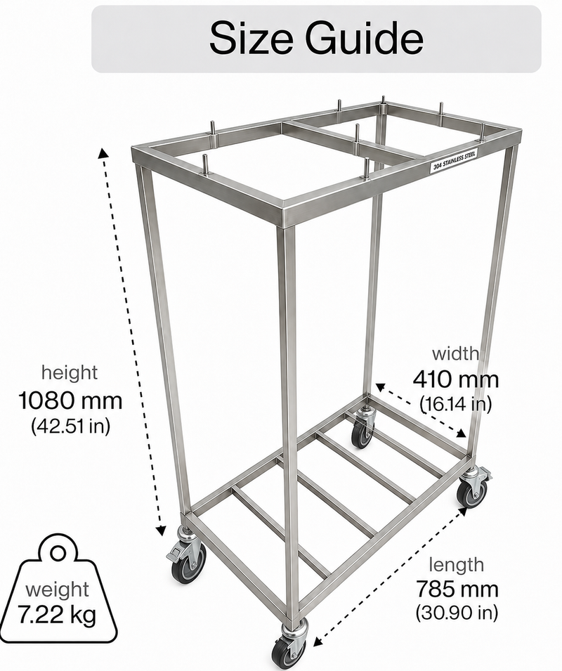 Load image into Gallery viewer, Double Sack Mail/Post/Bag AU Post Mail Bag Stand Sorting Holder Postbag Trolley