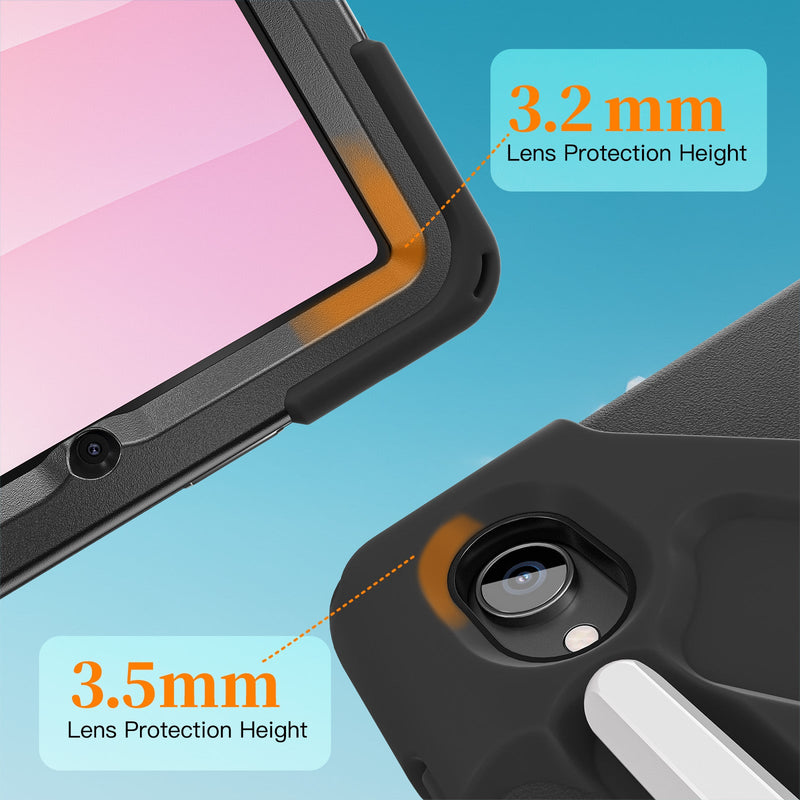 Load image into Gallery viewer, Samsung Galaxy Tab S11 (2025) 11" - Heavy Duty 360 Degree Rotate Stand Hand Strap Case With Shoulder Strap - i-Station Mobile Phone & Electronic Device Repair and Accessories