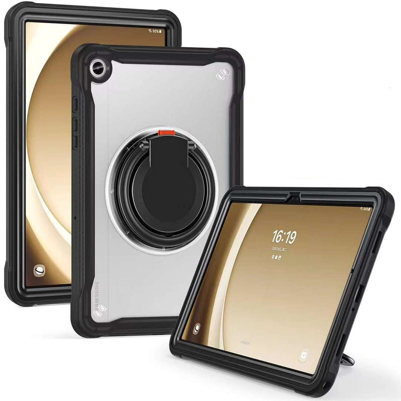 Cargue la imagen en el visor de la galería, Samsung Galaxy Tab A9 Plus 11" 2023 (SM-X210 / X215 / X216) Heavy Duty Ring Holder Stand EVA Protection Case - Polar Tech Australia