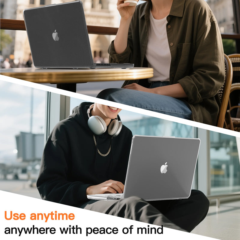 Cargue la imagen en el visor de la galería, MacBook Air 13.6" 2025 (A3240) M4 Slim PC + TPU Scratch-Resistant Laptop Case - Polar Tech Australia