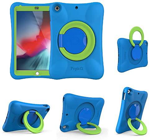 Cargue la imagen en el visor de la galería, Apple iPad 7th/8th/9th 10.2" Pepko EVA PRO Heavy Duty Case with Handle Stand Ring - Polar Tech Australia