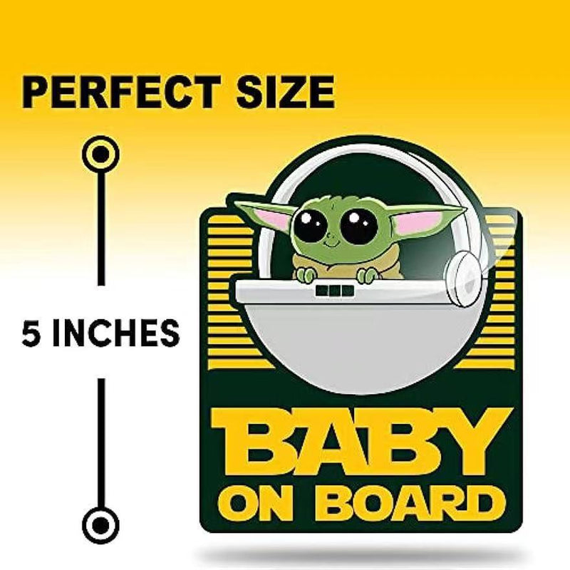 Chargez l'image dans la visionneuse de la galerie, Universal Stylish Baby On Board Car Sticker Safety Sign For Reflective & Weatherproof Safety Sticker - i-Station Mobile Phone & Electronic Device Repair and Accessories