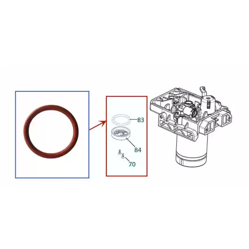 Cargue la imagen en el visor de la galería, Genuine Original DeLonghi Coffee Machine - Universal Milk Frother Seal Ring Replacement Parts - Polar Tech Australia