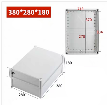 Cargue la imagen en el visor de la galería, Large Size IP67 Waterproof indoor & outdoor ABS Plastic Electrical Junction Box Enclosure Box - Polar Tech Australia