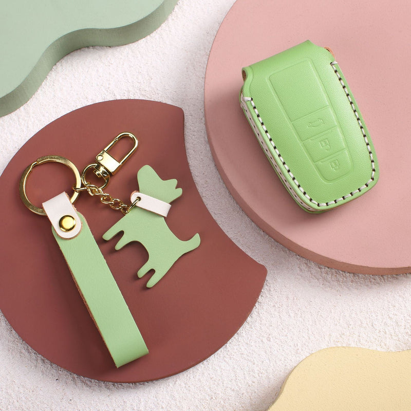 Cargue la imagen en el visor de la galería, Toyota Genuine Leather Full Protection Car Key Fob Case Cover For Aygo, Yaris, Corolla, C-HR, Camry, GT86, GR Supra, Prius, Prado, Mirai, RAV4, Land Cruiser, Hilux, Proace - Polar Tech Australia