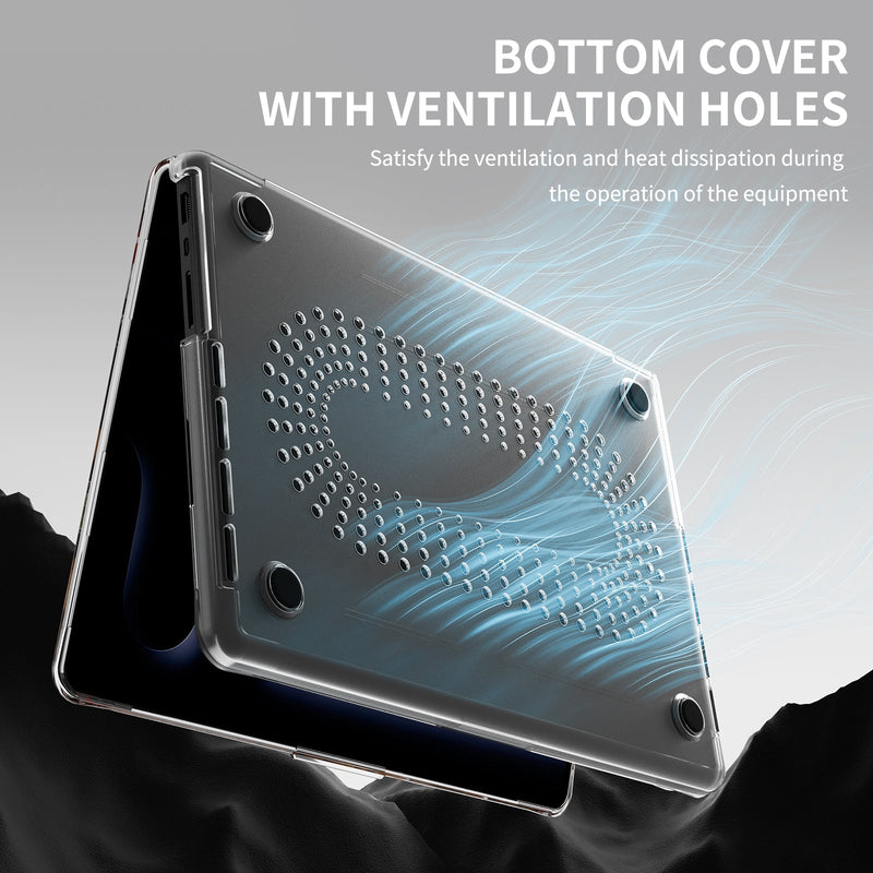 Chargez l'image dans la visionneuse de la galerie, Apple MacBook Air 13.6" (A2681 & A3113) Slim PC + TPU Scratch-Resistant Laptop Case - Polar Tech Australia