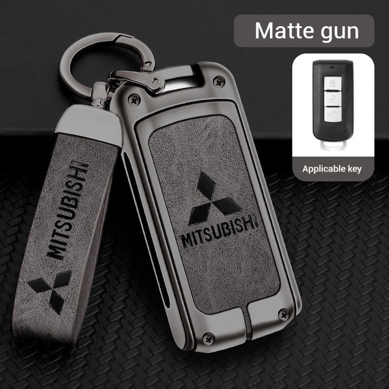 Load image into Gallery viewer, Mitsubishi Full Alloy Protection Car Key Fob Case Cover For ASX, Outlander, Eclipse Cross - Polar Tech Australia