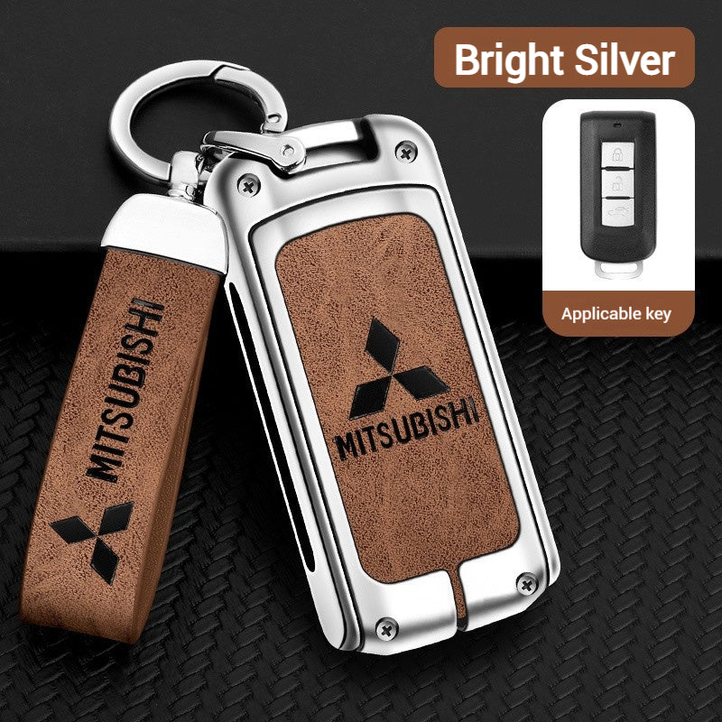 Load image into Gallery viewer, Mitsubishi Full Alloy Protection Car Key Fob Case Cover For ASX, Outlander, Eclipse Cross - Polar Tech Australia