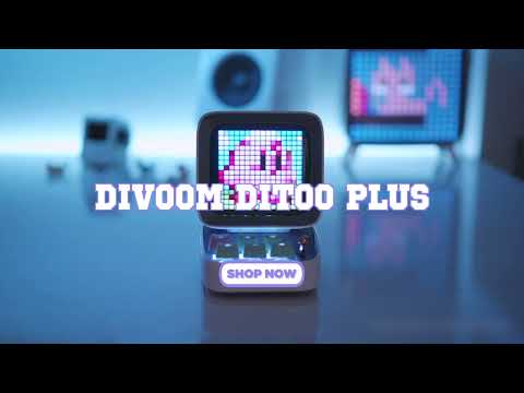 Cargue la imagen en el visor de la galería, Divoom Ditoo-Pro Retro Pixel Art Bluetooth Speaker Perfect Gift - Polar Tech Australia