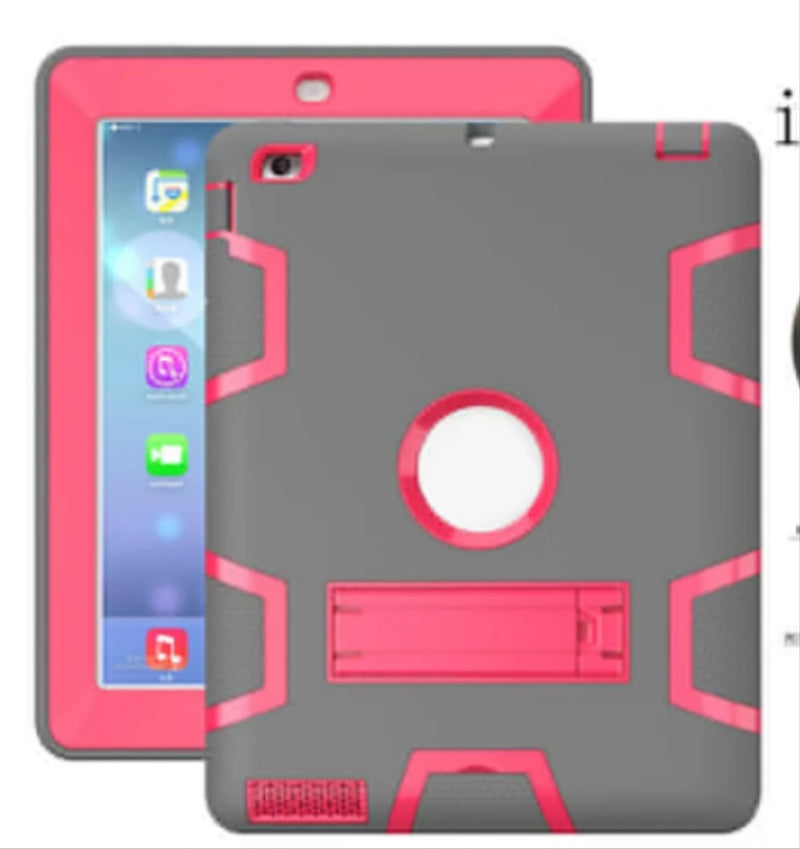 Load image into Gallery viewer, Apple iPad Mini 4/5 Defender Heavy Duty Drop Proof Rugged Protective Stand Case - Polar Tech Australia