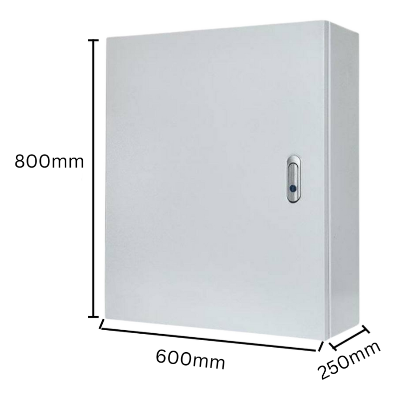 Load image into Gallery viewer, Extra Large Size Electrical Enclosure CCTV/Alarm Security Equipment Lockable Safe Metal Box Wall Mount - Polar Tech Australia