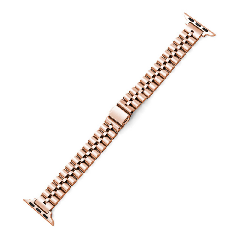 Chargez l'image dans la visionneuse de la galerie, Apple Watch 1/2/3/4/5/SE/6/7/8 Thin Metal Steel Chain Link Style Girl Women Watch Band - Polar Tech Australia