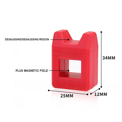 Magnetizer/Demagnetizer Cube Screwdriver Bench Bits Magnetic Degaussing - Polar Tech Australia