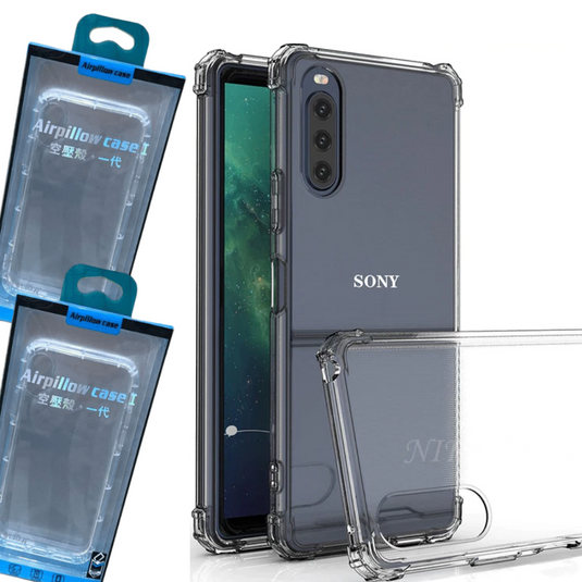 Sony Xperia 1 III AirPillow Cushion Clear Transparent Back Cover Case - Polar Tech Australia