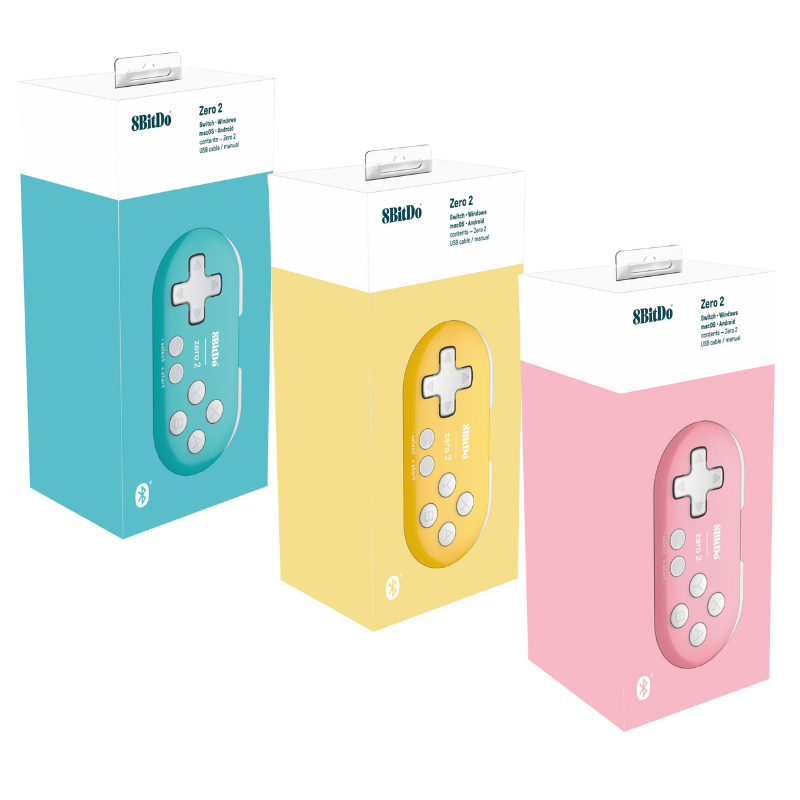 Load image into Gallery viewer, Nintendo Switch/Windows/Android/macOS/Raspberry 8BitDo Zero 2 Bluetooth Gamepad Game Controller - Polar Tech Australia