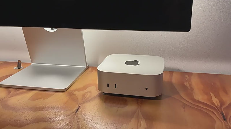 Cargar y reproducir video en Gallery Viewer, Elegant Power-On with a Simple Press! Compatible with M4 Series Mac Mini 2024 – Enhanced Heat Dissipation