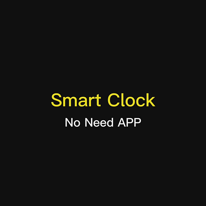 Load and play video in Gallery viewer, Smart Weather Station Clock WIFI Connected Weather Update Desktop Ornament